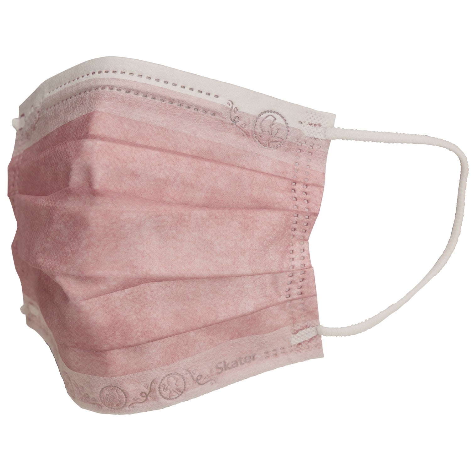 Skater adult non-woven pleated mask (embossed) 10 pieces Princess/MSKPE4_574245