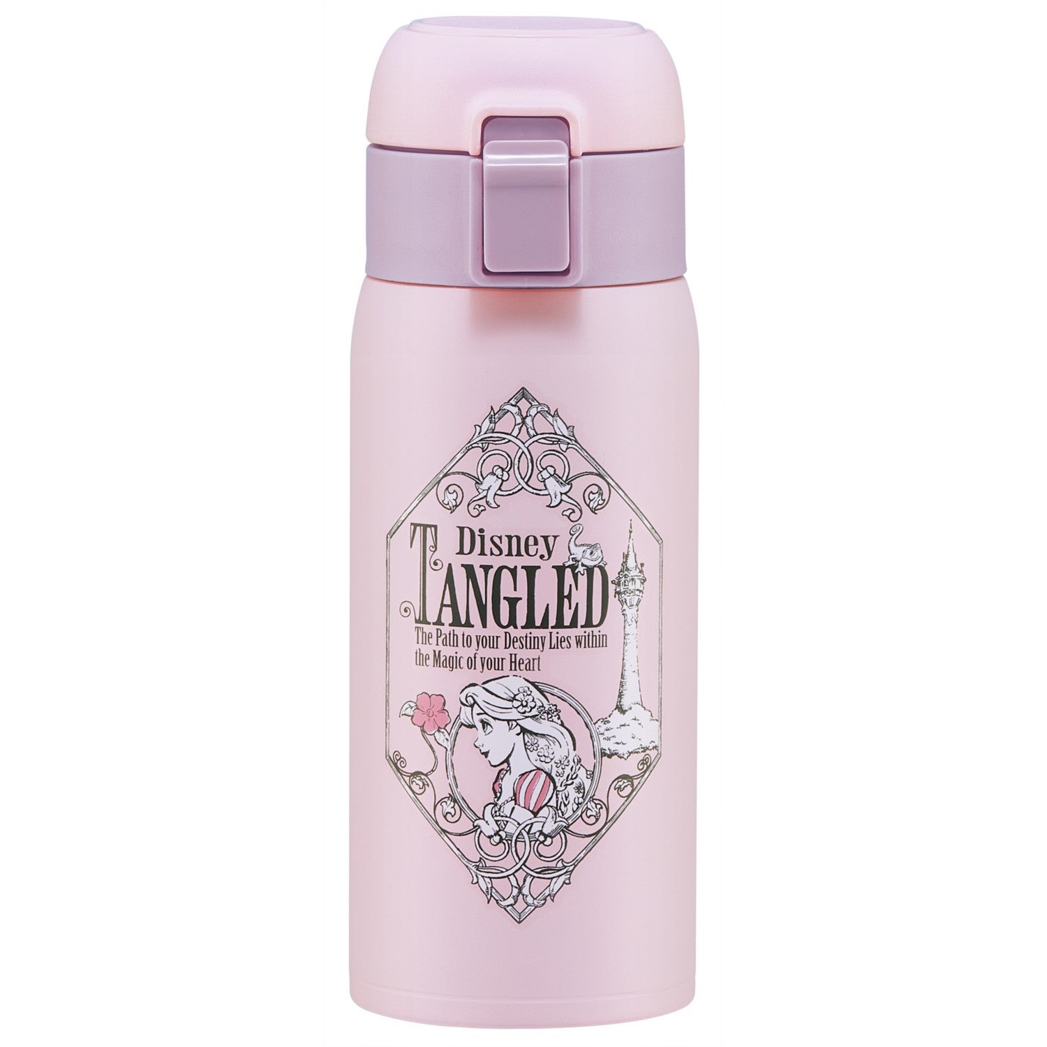 Skater Stainless Steel One Touch Mug Bottle [350ml] Rapunzel STOT3