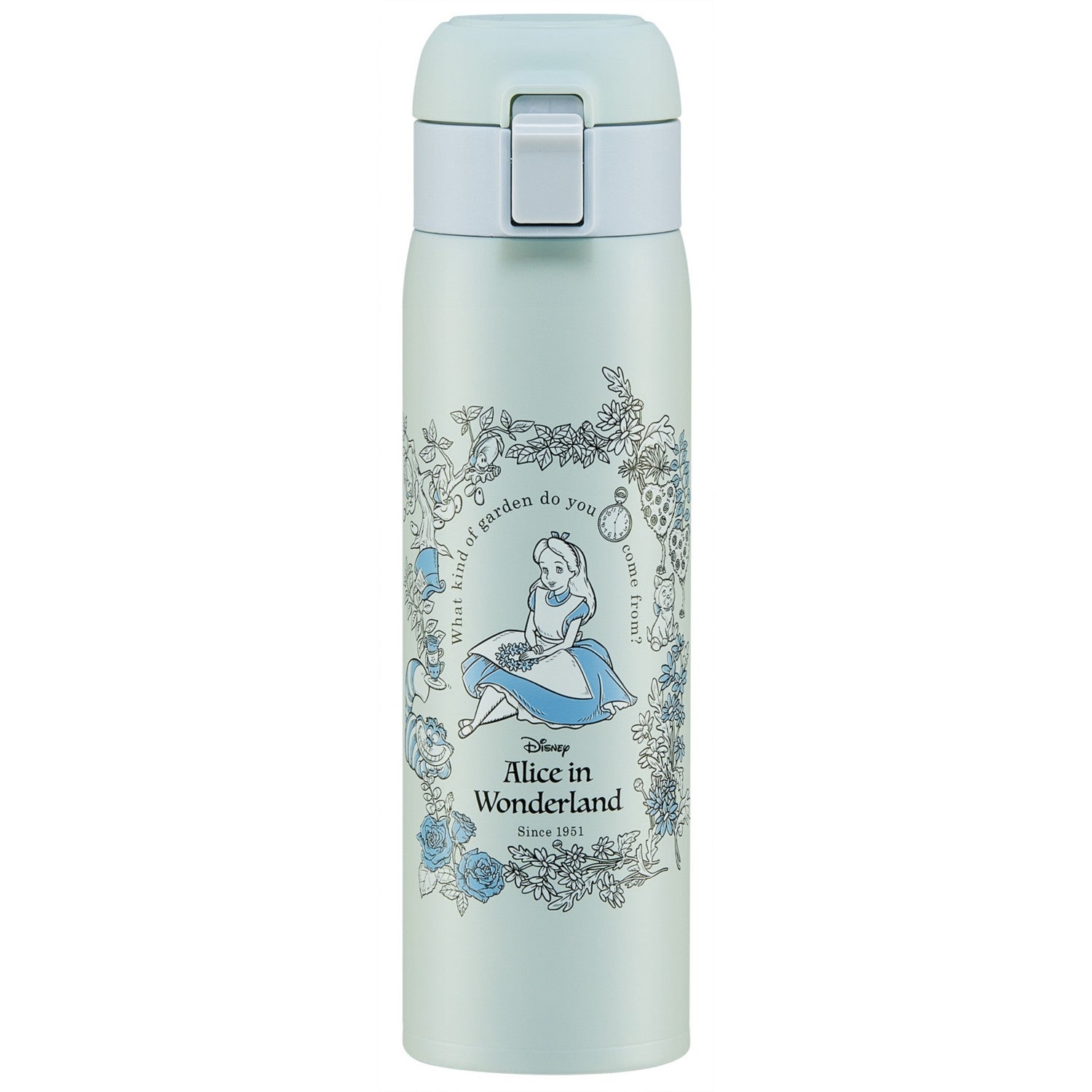 Skater Stainless Steel One Touch Mug Bottle [480ml] Alice STOT5