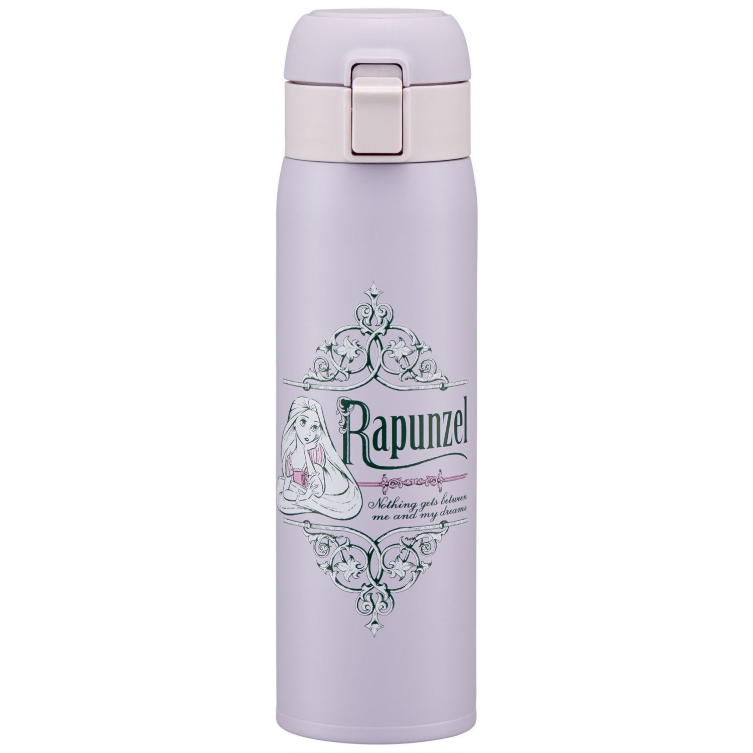 Skater Stainless Steel One Touch Mug Bottle [480ml] Rapunzel STOT5