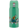 Skater One Touch Straw Bottle Mickey Green World/STOT3ST_591211