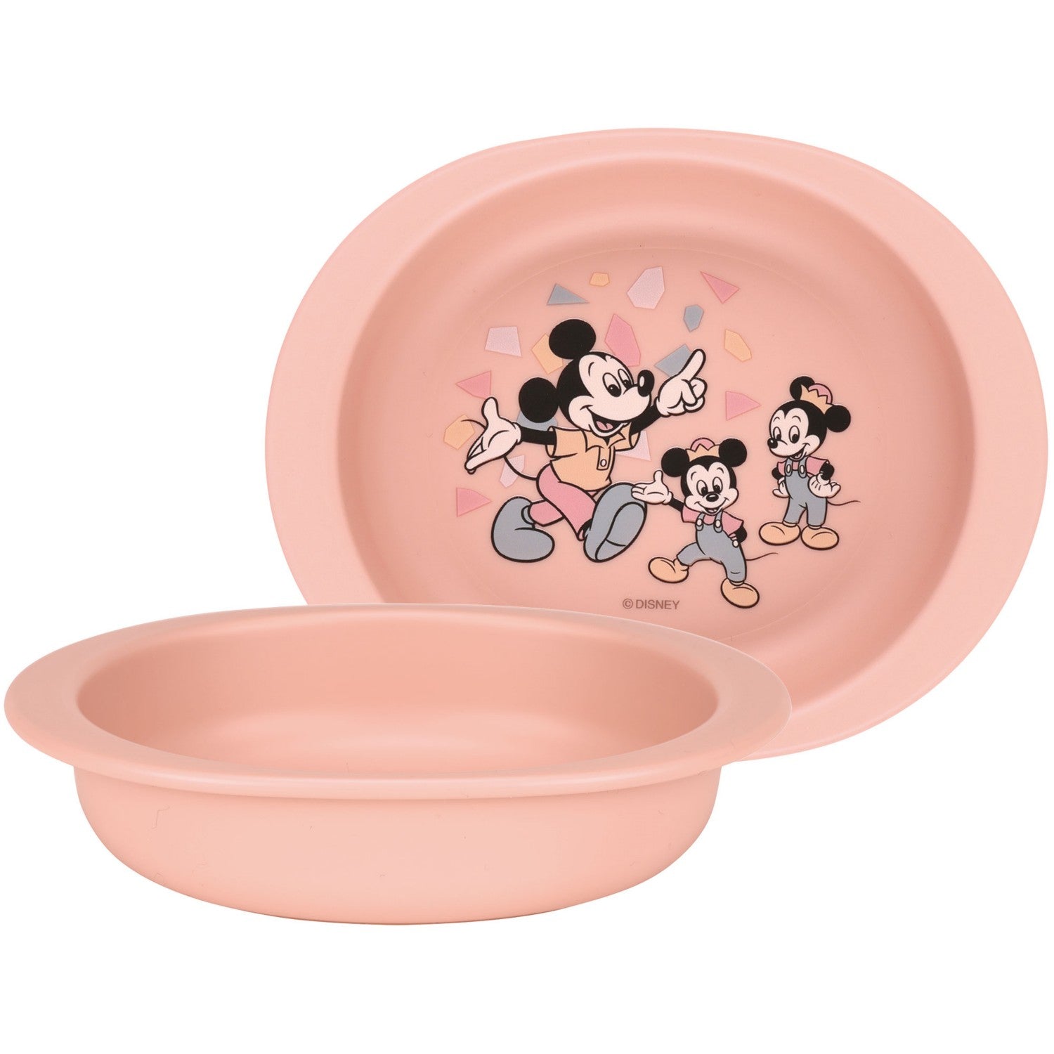 Skater PP baby tableware small plate Mickey Friends/Retro/XP25AG_614972
