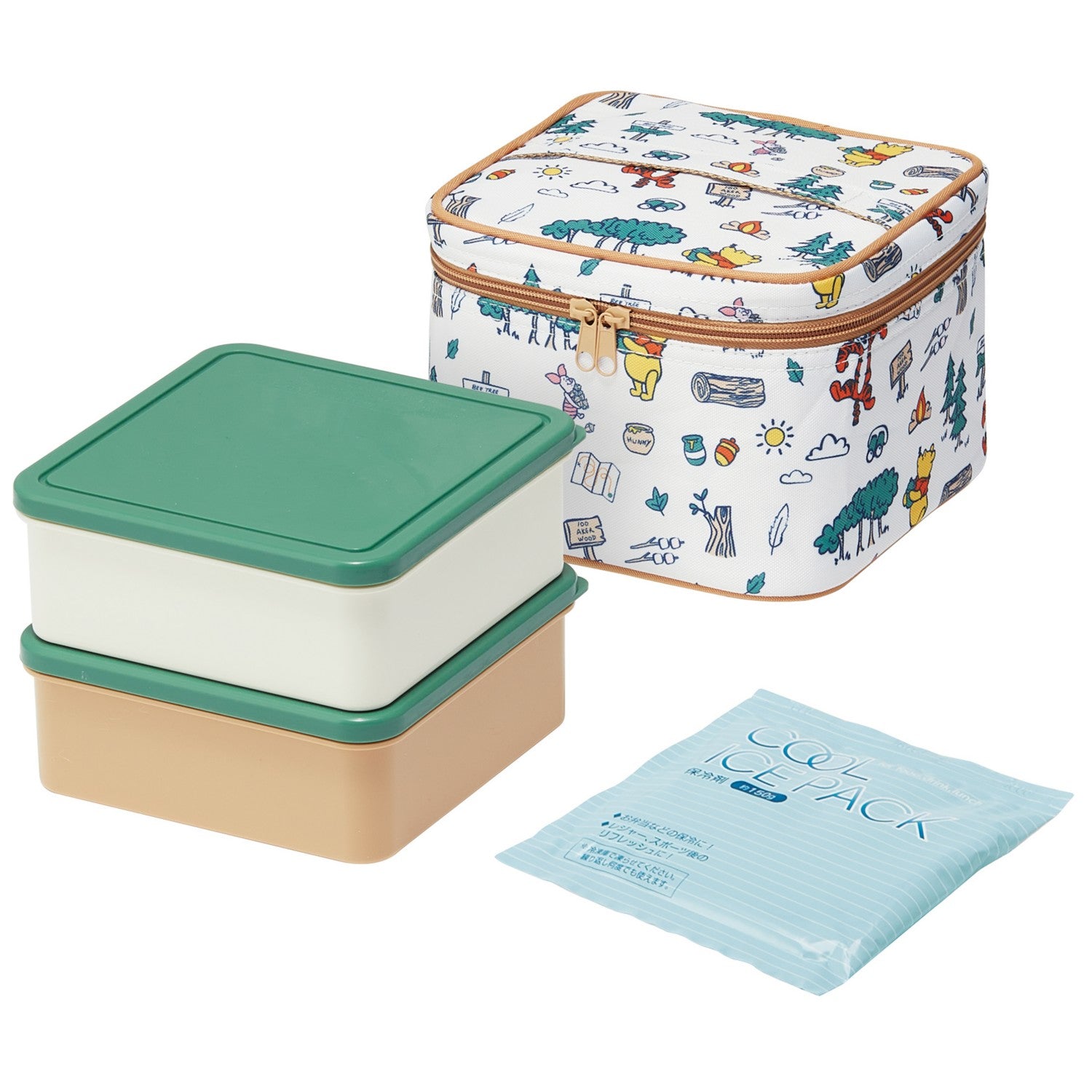 Skater Recreational Lunch Set with Insulated Bag Winnie the Pooh/Outdoor/KCPC2_615764