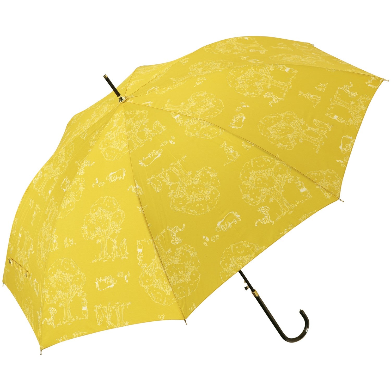 Skater Super Water Repellent Umbrella (Long Umbrella) Winnie the Pooh/UBU58_618925