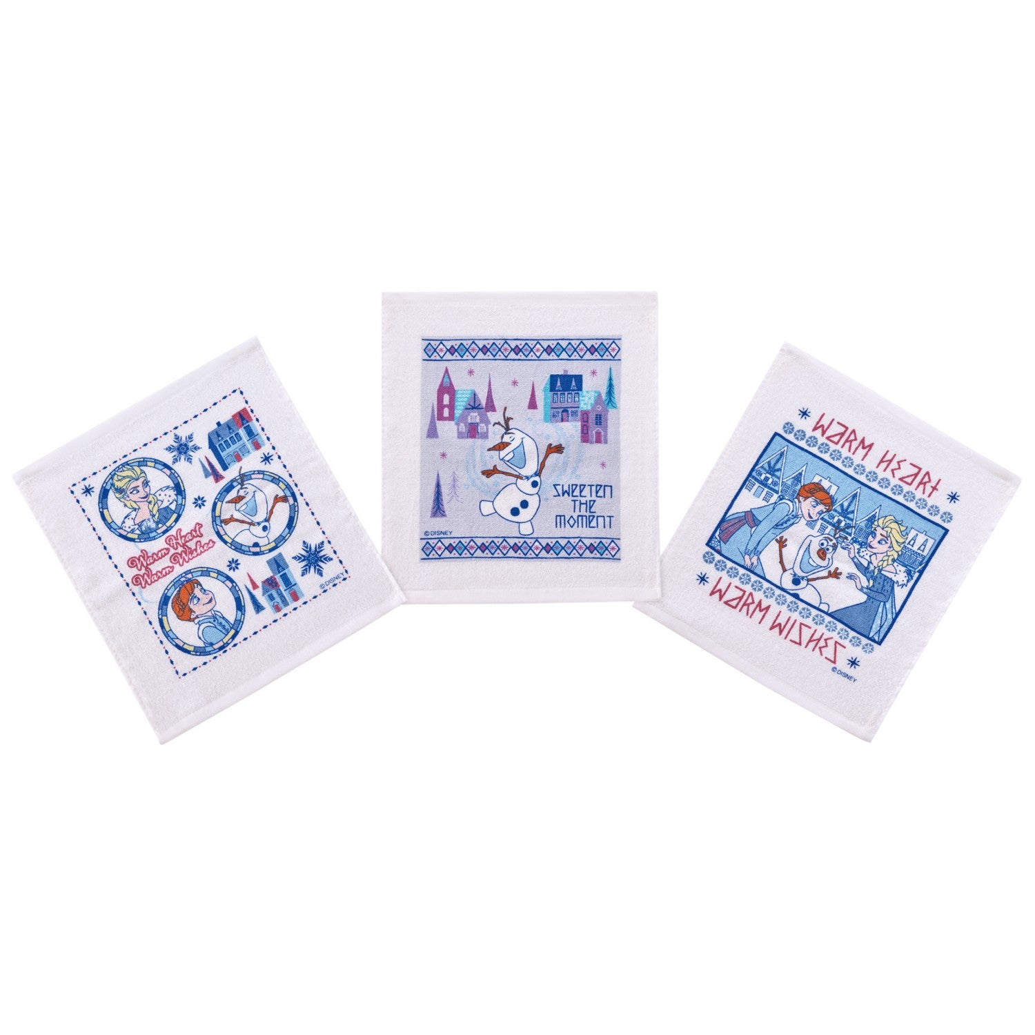 Skater wet towel (3P) Frozen 23/OAC1T_622960
