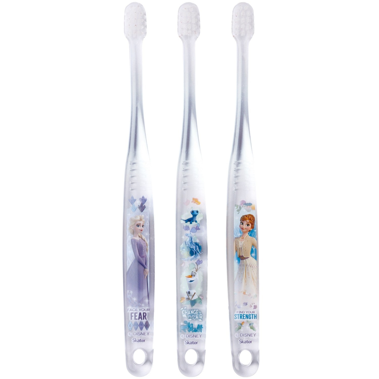 Skater Clear Toothbrush Set of 3 Frozen 2 (23)/TBCR4T_630897