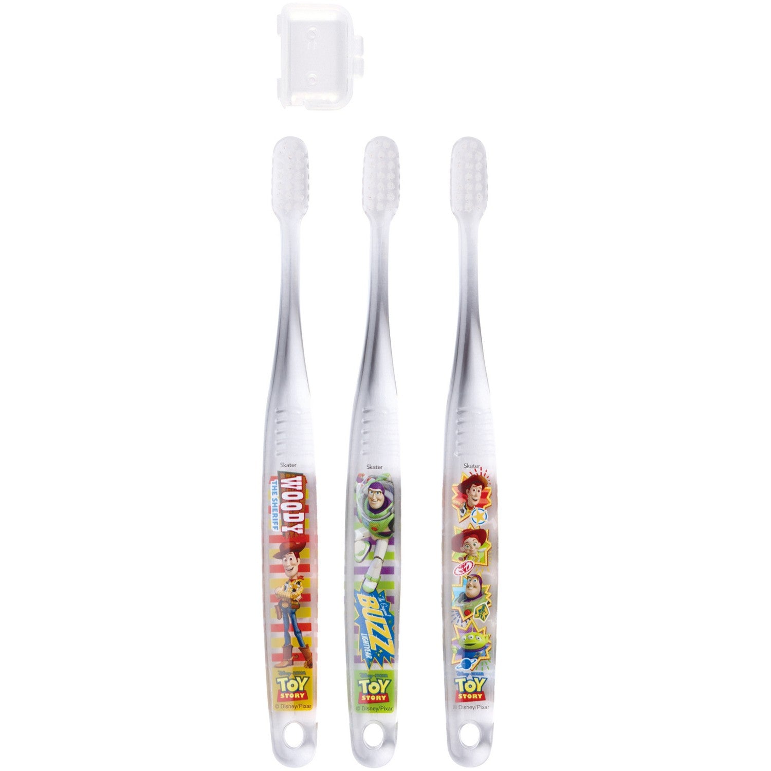 Skater Clear Toothbrush Set of 3 Toy Story 23/TBCR6T_630989