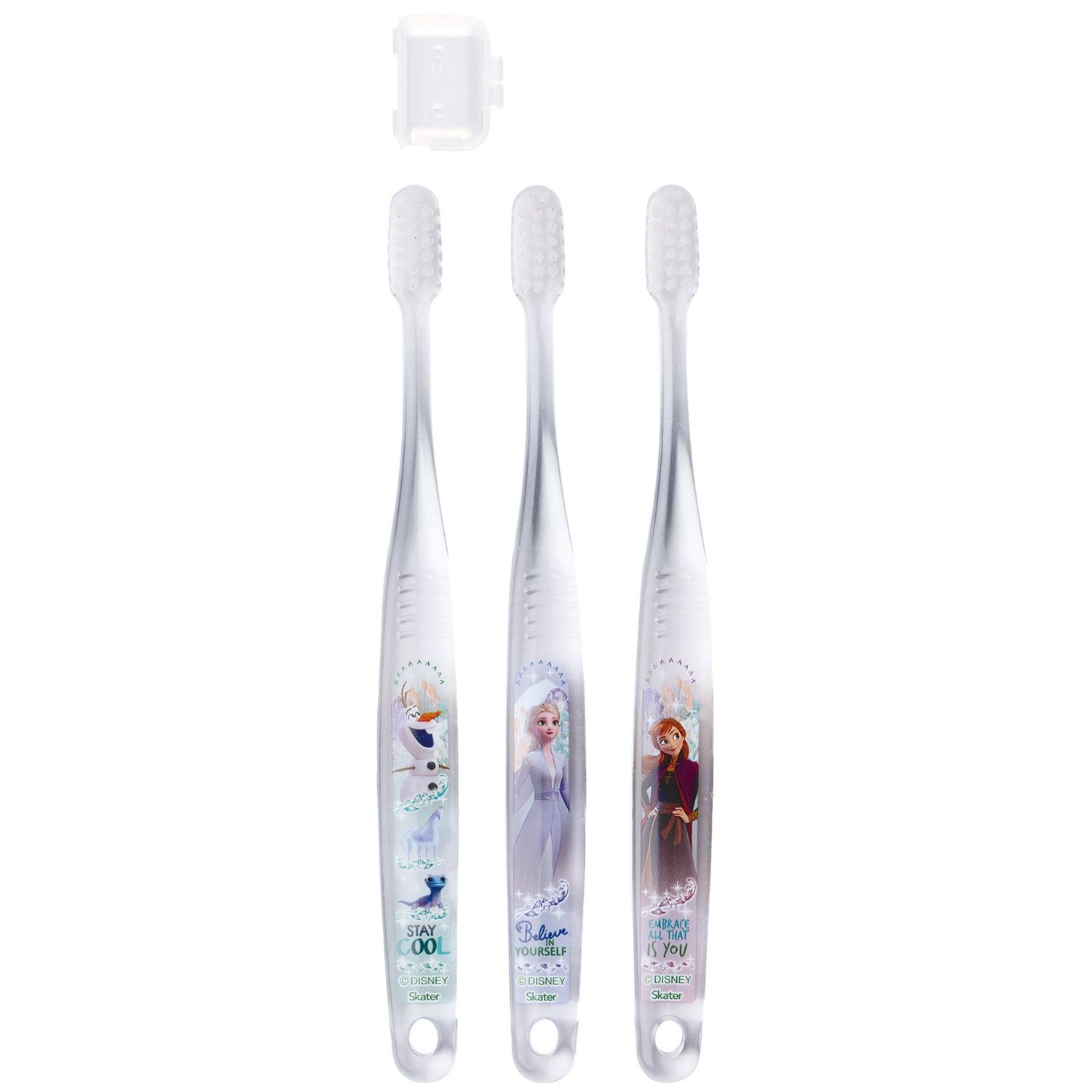 Skater Clear Toothbrush Set of 3 Frozen_2(23)/TBCR6T_631047