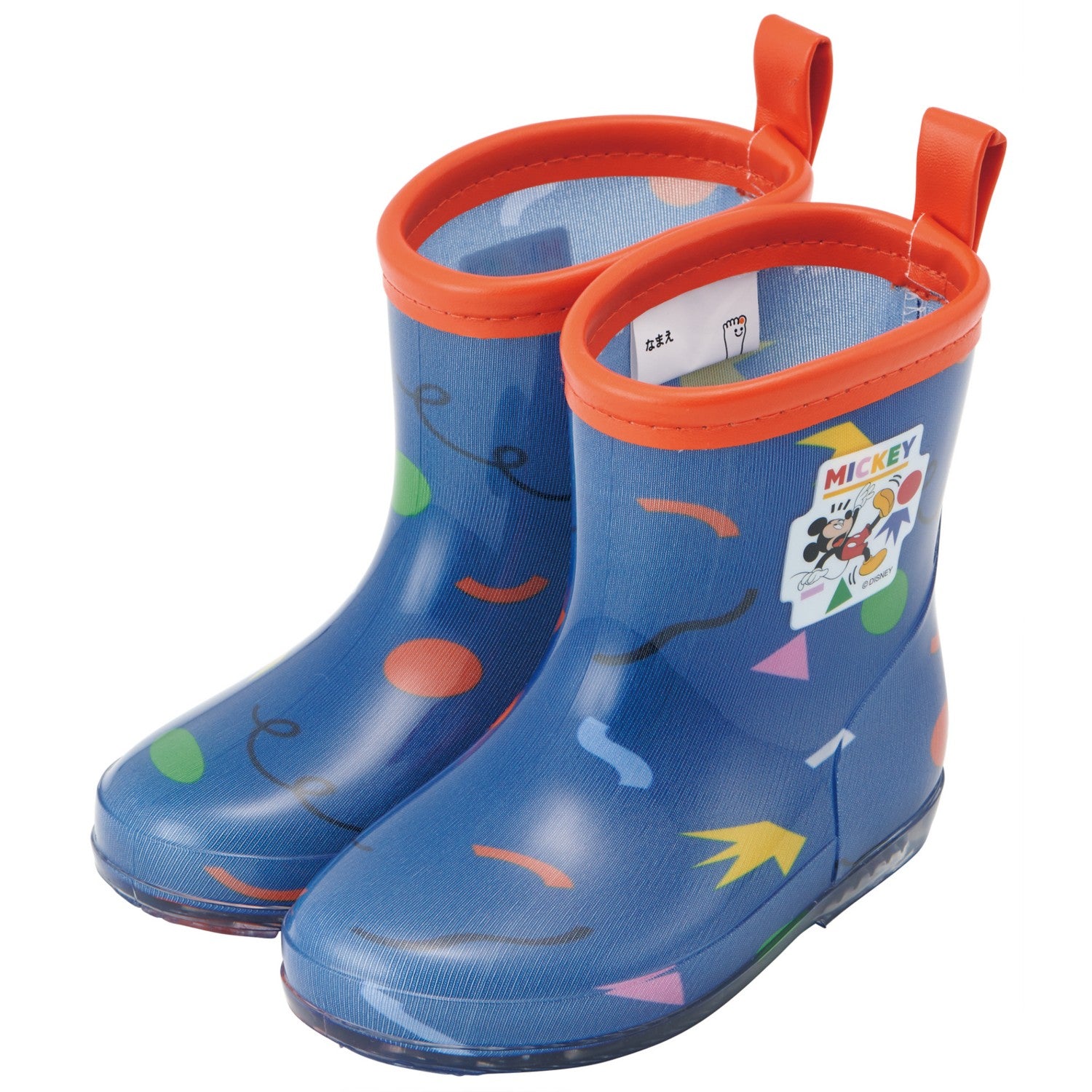 Skater rain boots 14cm Mickey Mouse/RIBT14_645976