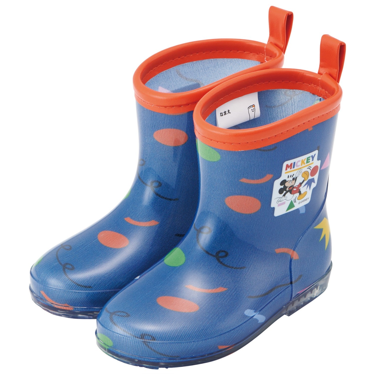 Skater rain boots 15cm Mickey Mouse/RIBT15_646041