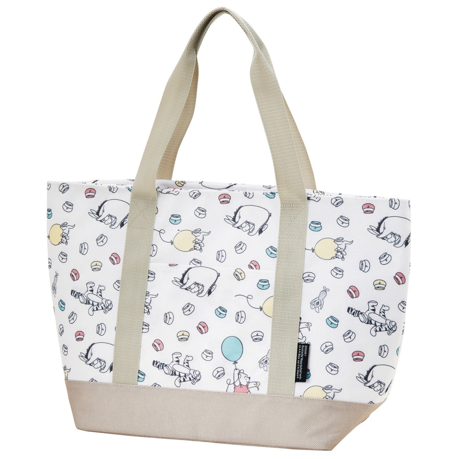 Skater Linen Tote Cold Shopping Winnie the Pooh/KCTSJ1_656682