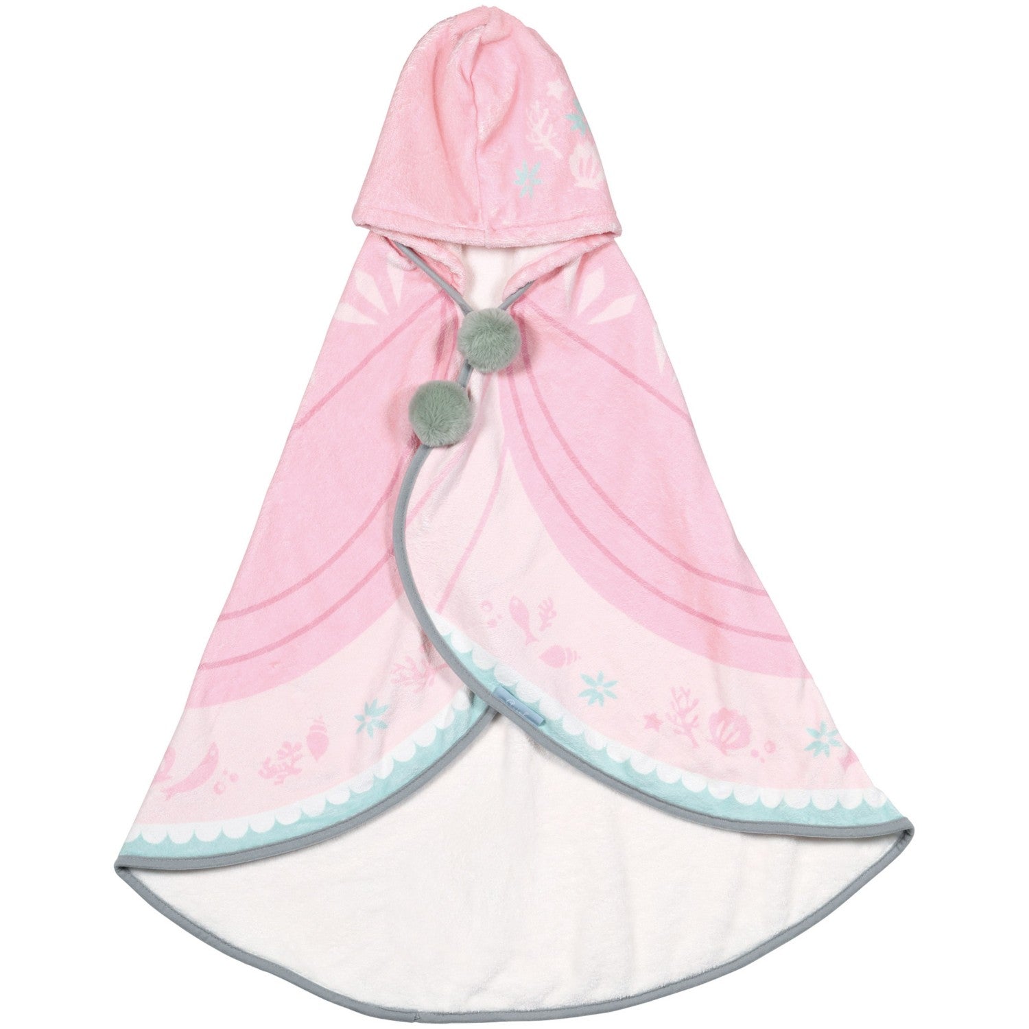 Skater water-absorbent quick-drying hooded bath poncho Ariel/BPO1_657320
