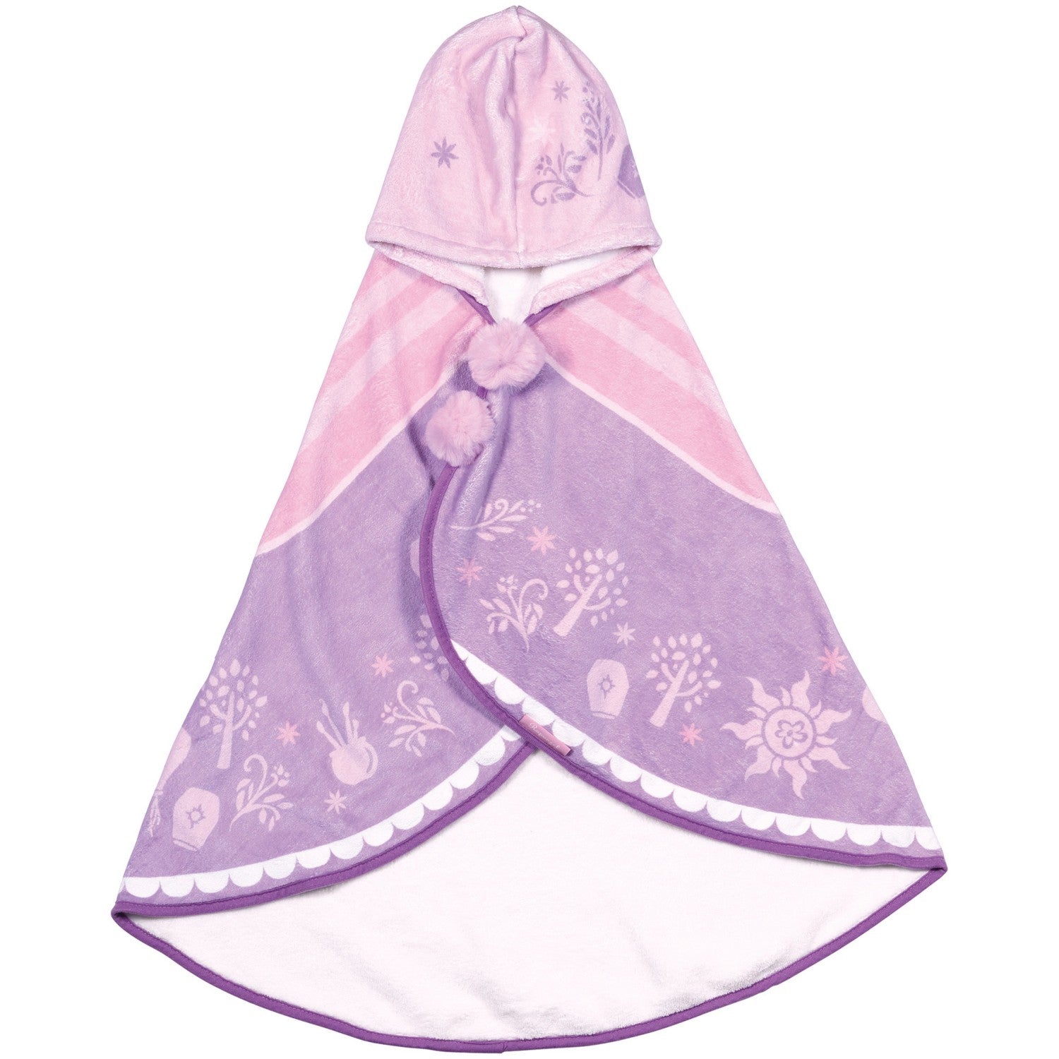 Skater absorbent quick-drying hooded bath poncho Rapunzel/BPO1_657337
