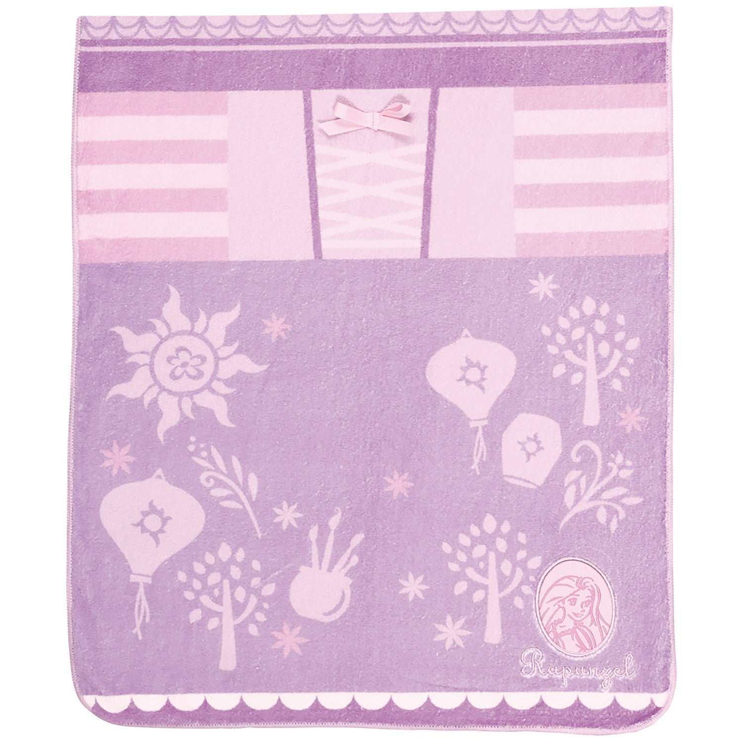 Skater Absorbent Quick Drying Hair Dry Towel Rapunzel/TOH1_657399