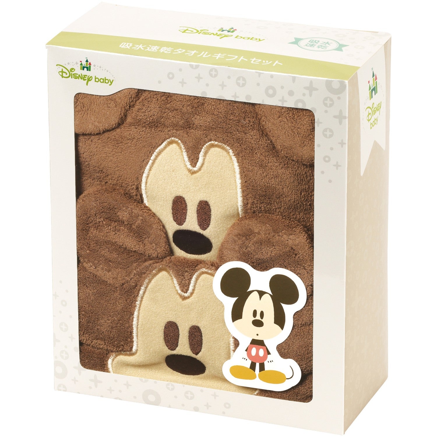 Skater Absorbent Quick Drying Towel Gift Set Mickey Mouse/SET1071_661129