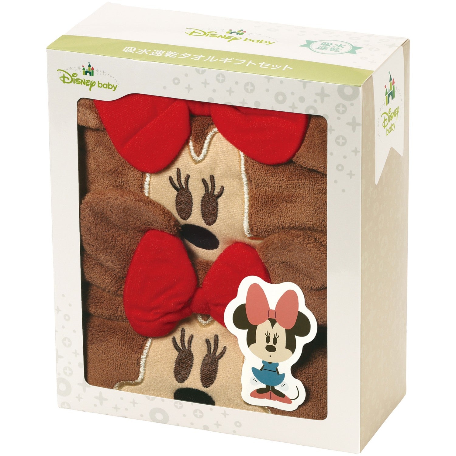 Skater Absorbent Quick Drying Towel Gift Set Minnie Mouse/SET1072_661136