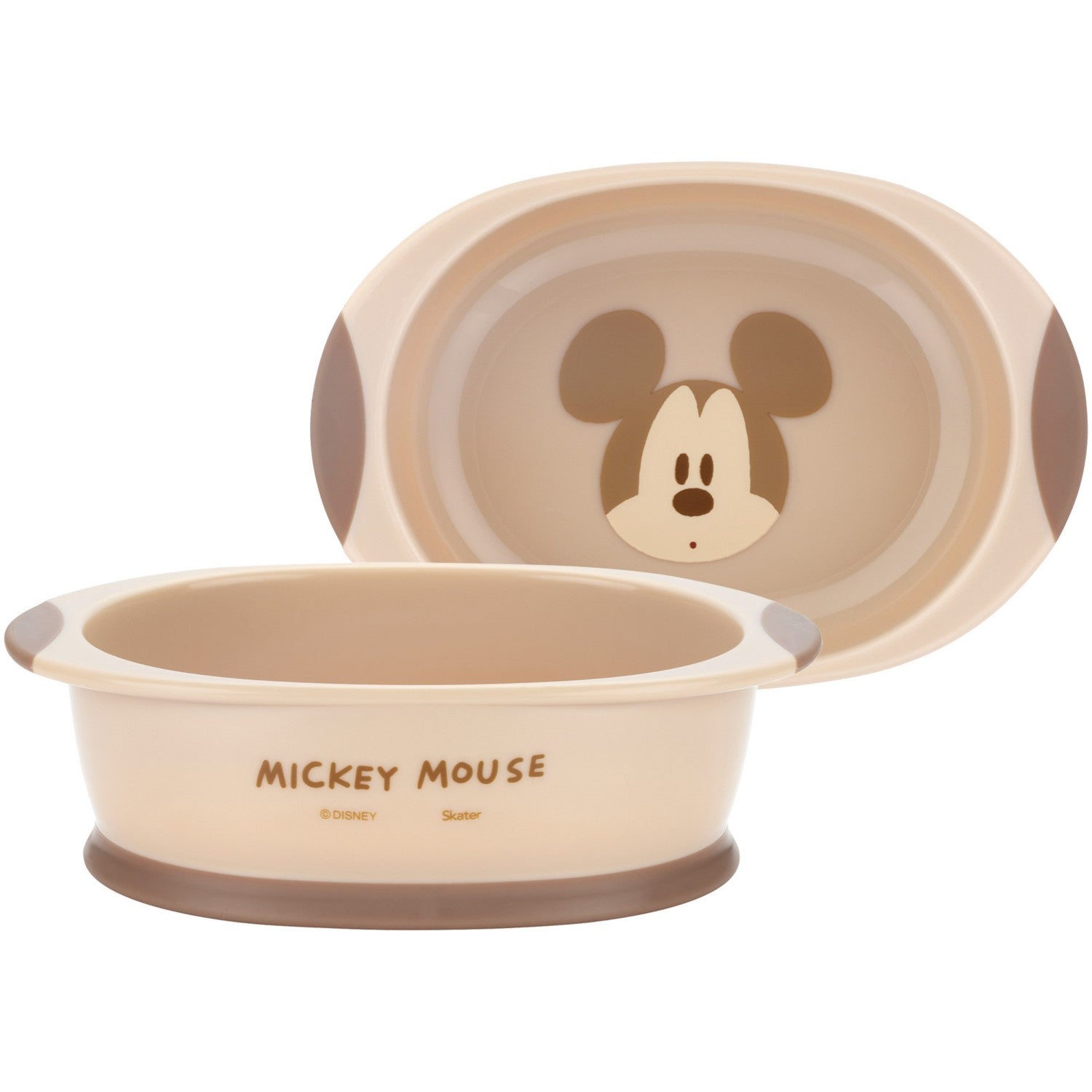 Skater Easy to Eat Food Bowl Mickey Mouse/WP4P_666544
