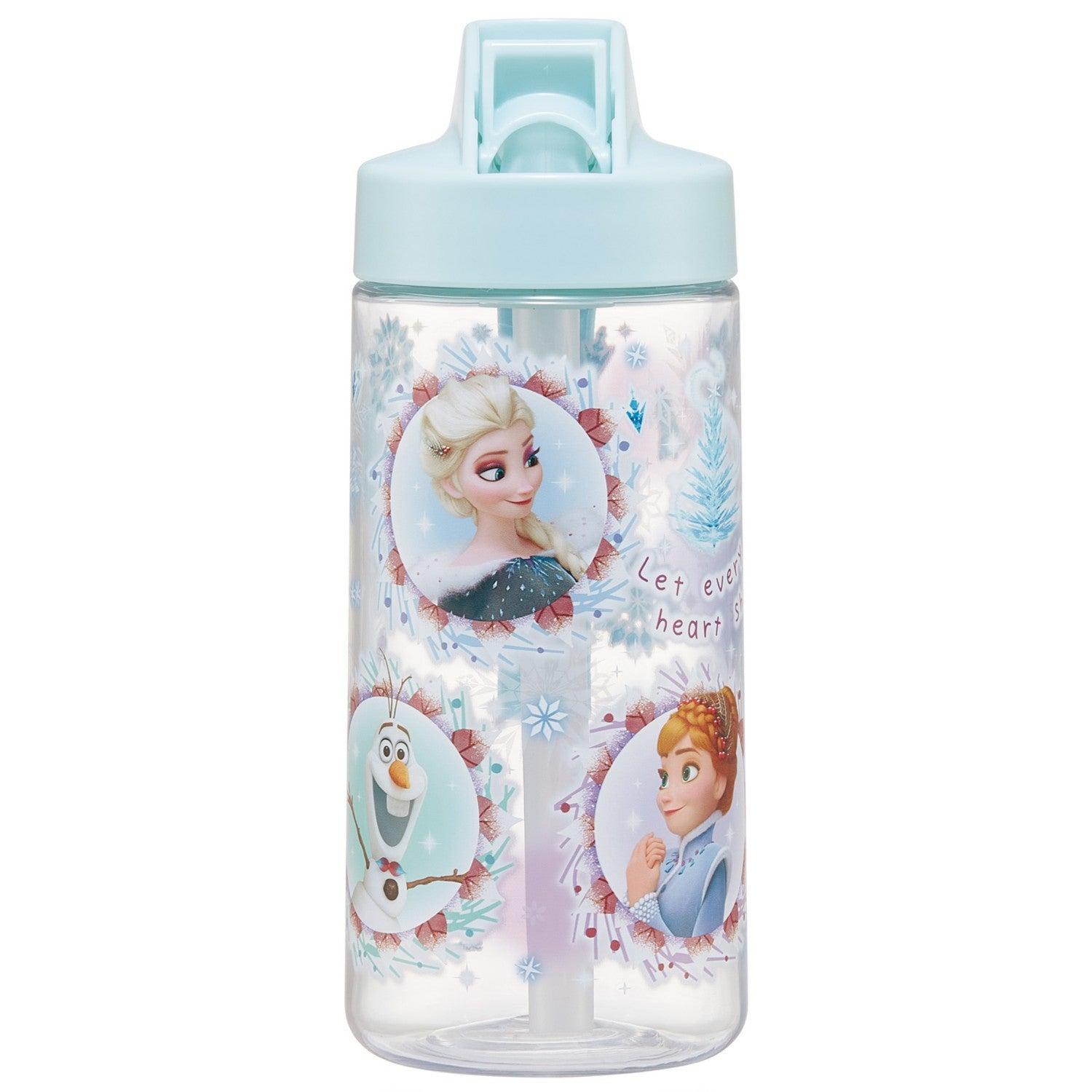 Skater Kids Straw Bottle 500m Frozen/PSTB5_668173