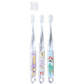 Toothbrush for kindergarteners 3-5 years old, soft, clear, set of 3 Disney Pr...