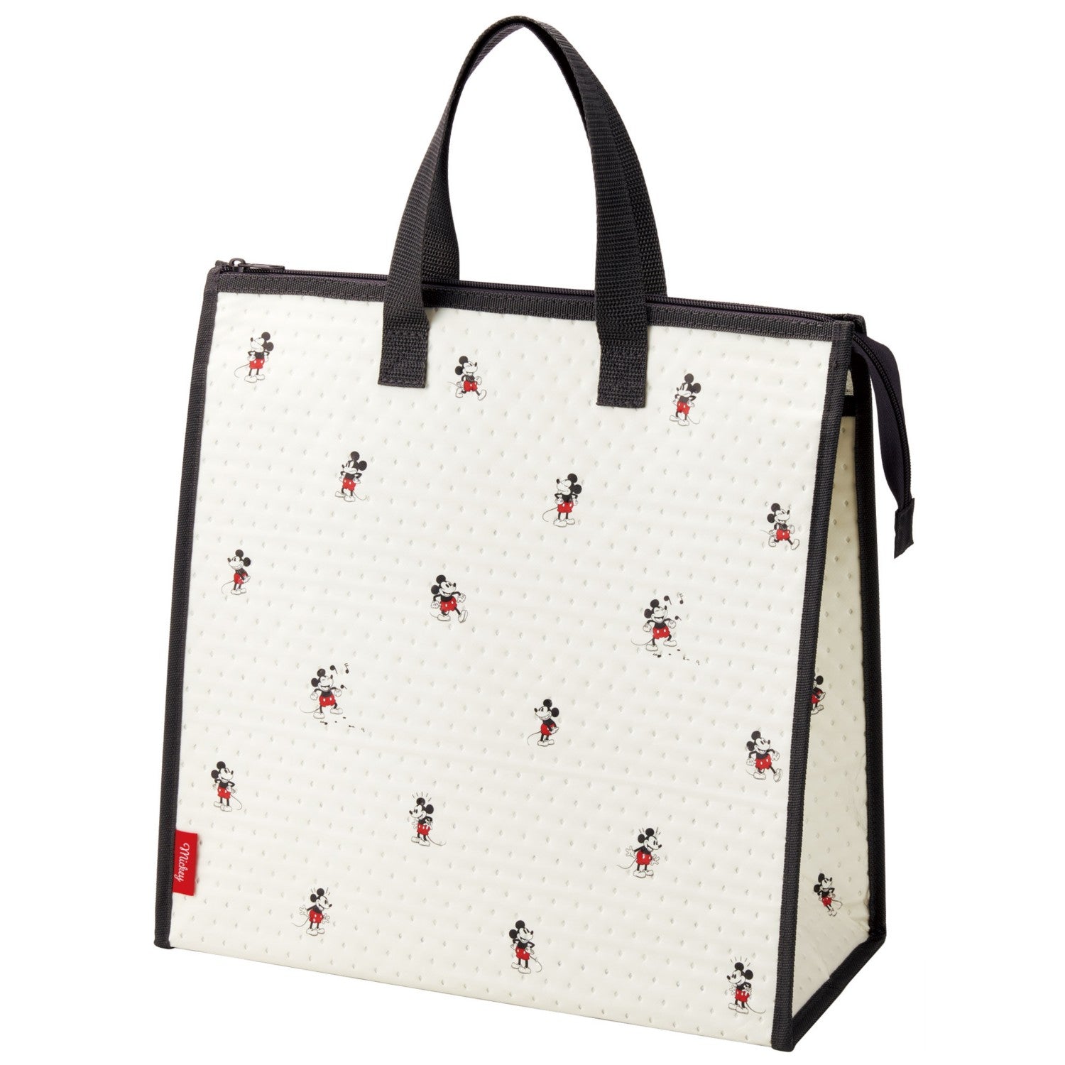Skater Non-woven Vacation Tote Bag Mickey Mouse/FBC3_672897