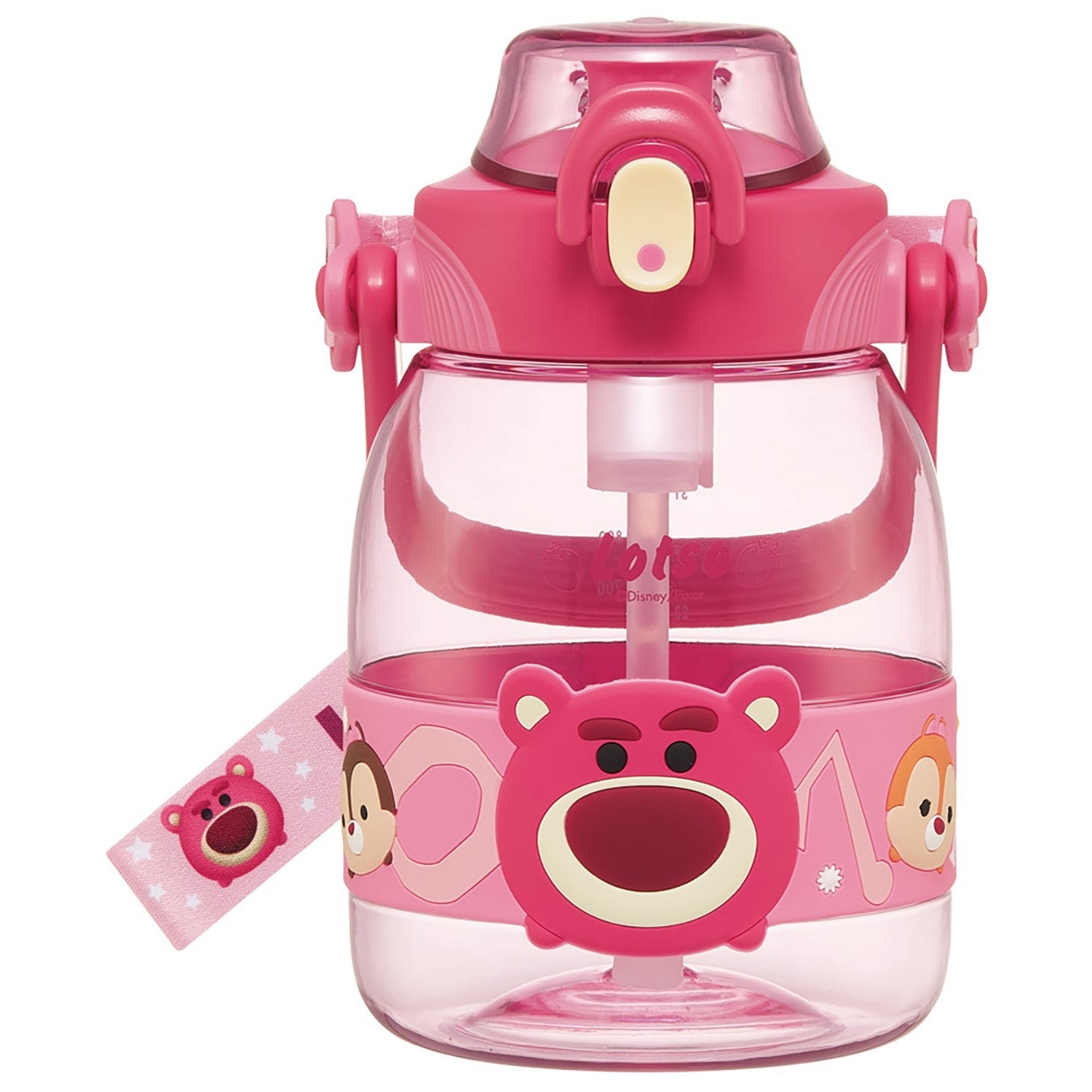 Skater Straw Hopper Bottle Tsum Tsum Rozzo/PSHP12_673566