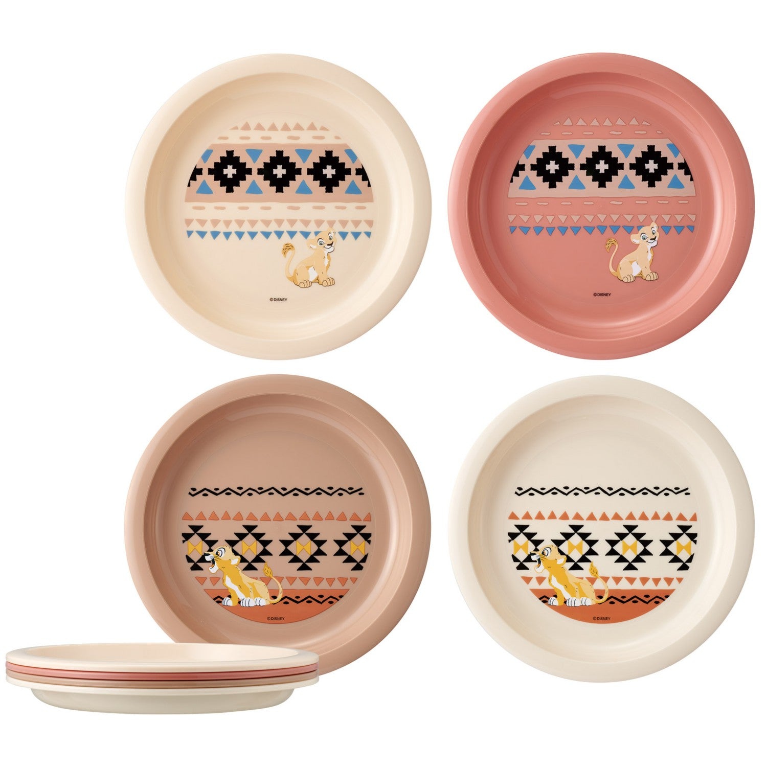 Skater plate 4P set Lion King/P5P_675928