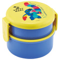 Skater Antibacterial Round Lunch Box 2 Tiers Stitch Colorful/ONWR1AG_676208