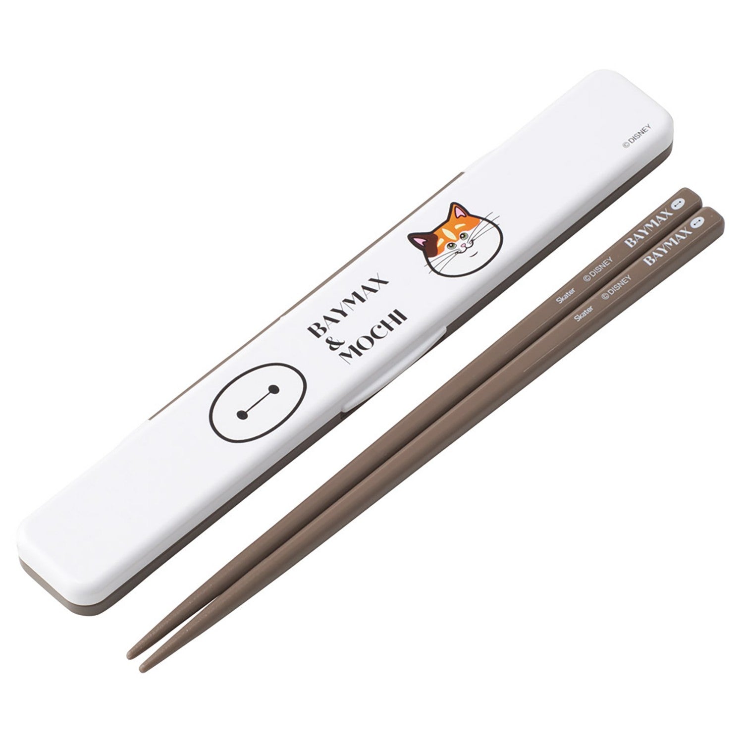 Skater antibacterial soundless chopsticks box set Baymax & Mochi/ABC3AG_677717