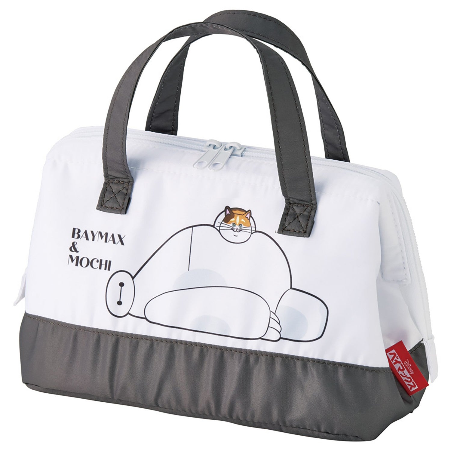 Skater pouch-shaped lunch bag Baymax & Mochi/KGA1_677755
