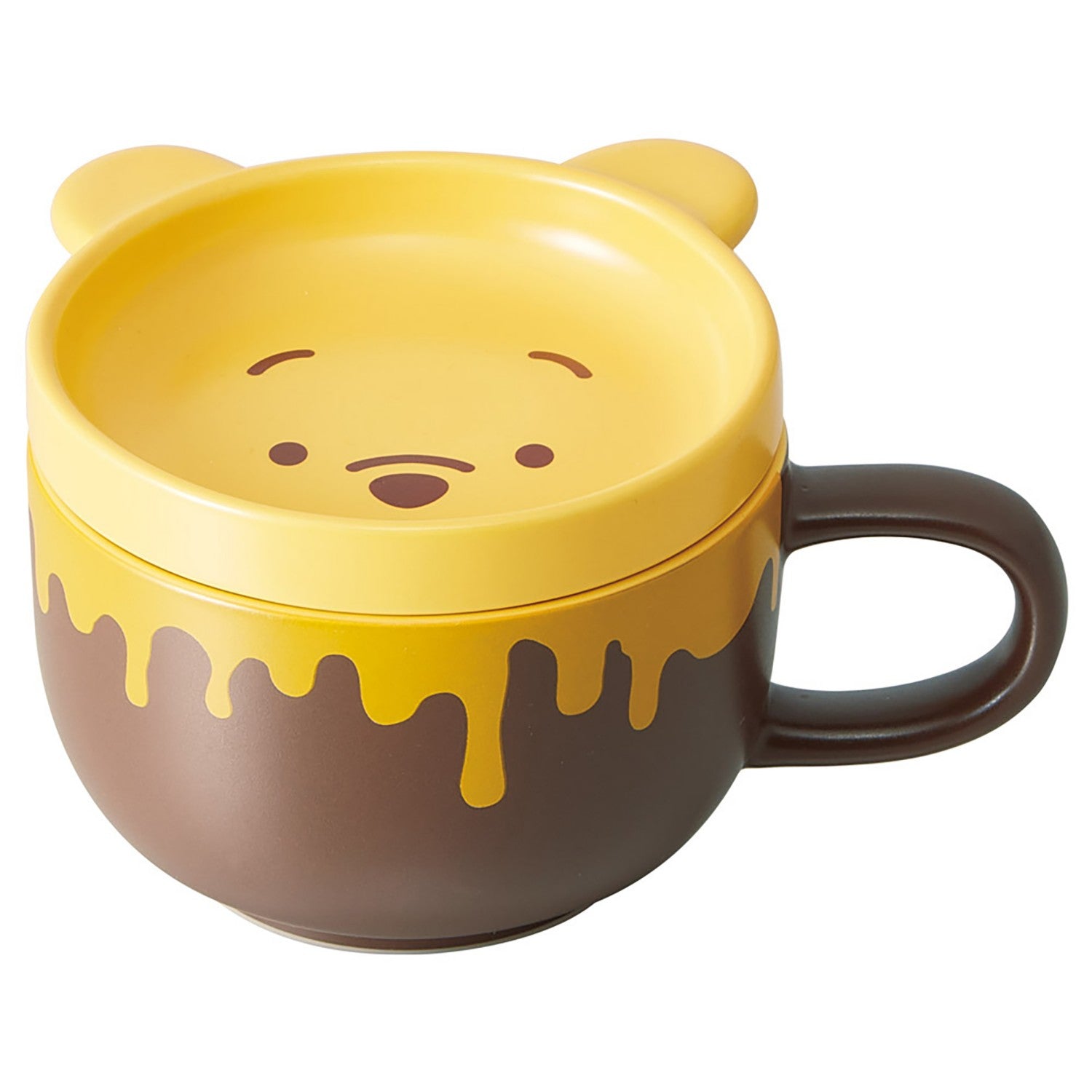 Soup Cup Mug 340ml with Lid Microwave Safe Dishwasher Safe Winnie the Pooh Skater CHSC1_68092