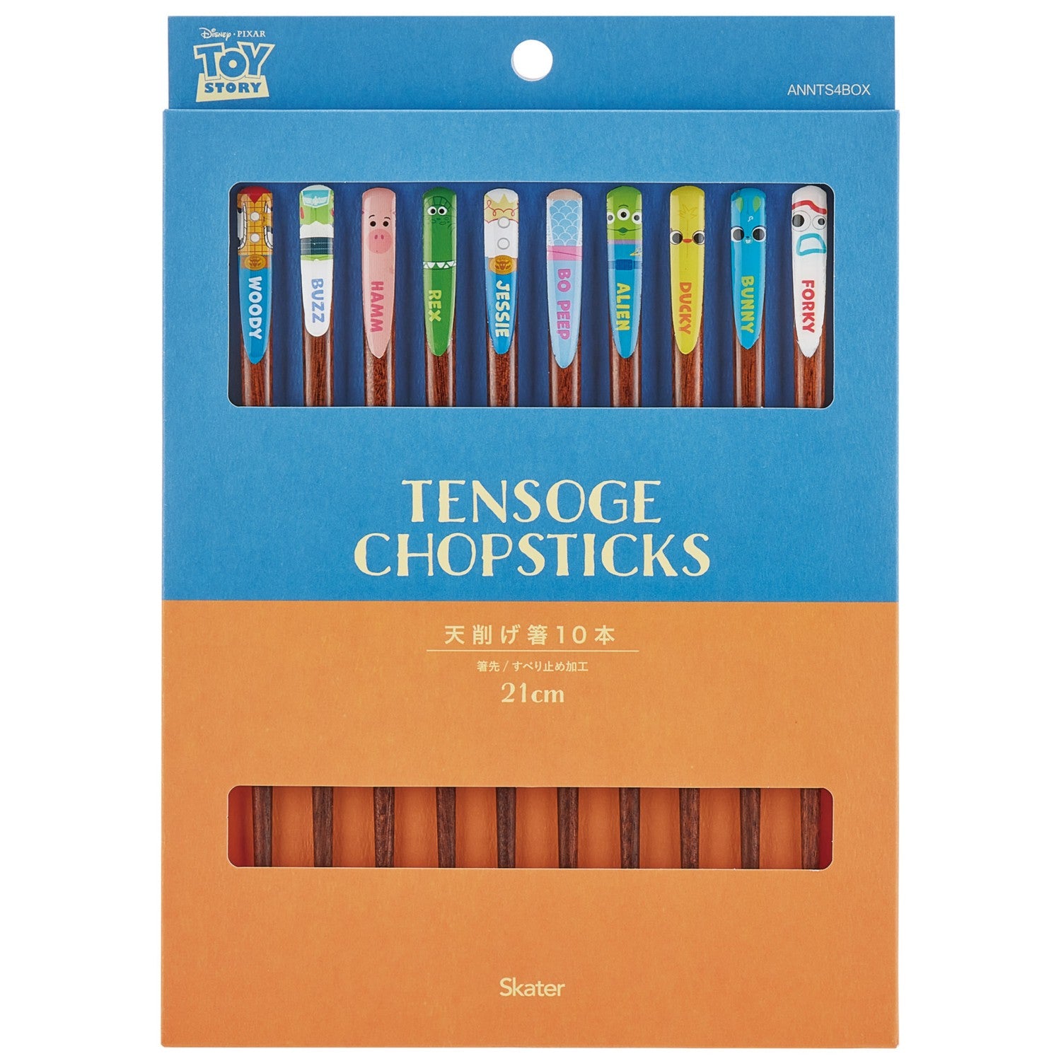 Skater Ten-shaved chopsticks set of 10 Toy Story/ANNTS4BOX_682568