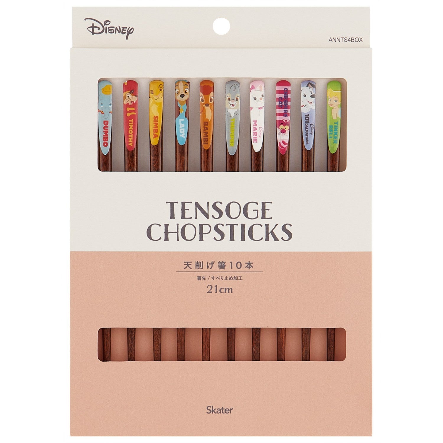 Skater Chopsticks Set of 10 Disney Classic/ANNTS4BOX_682582