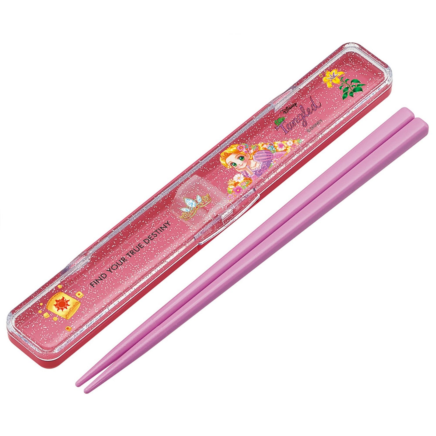 Skater antibacterial noiseless chopsticks box set RAPUNZEL ART COLLECTION BY SHOKO NAKAGAWA/ABC3AG_683435