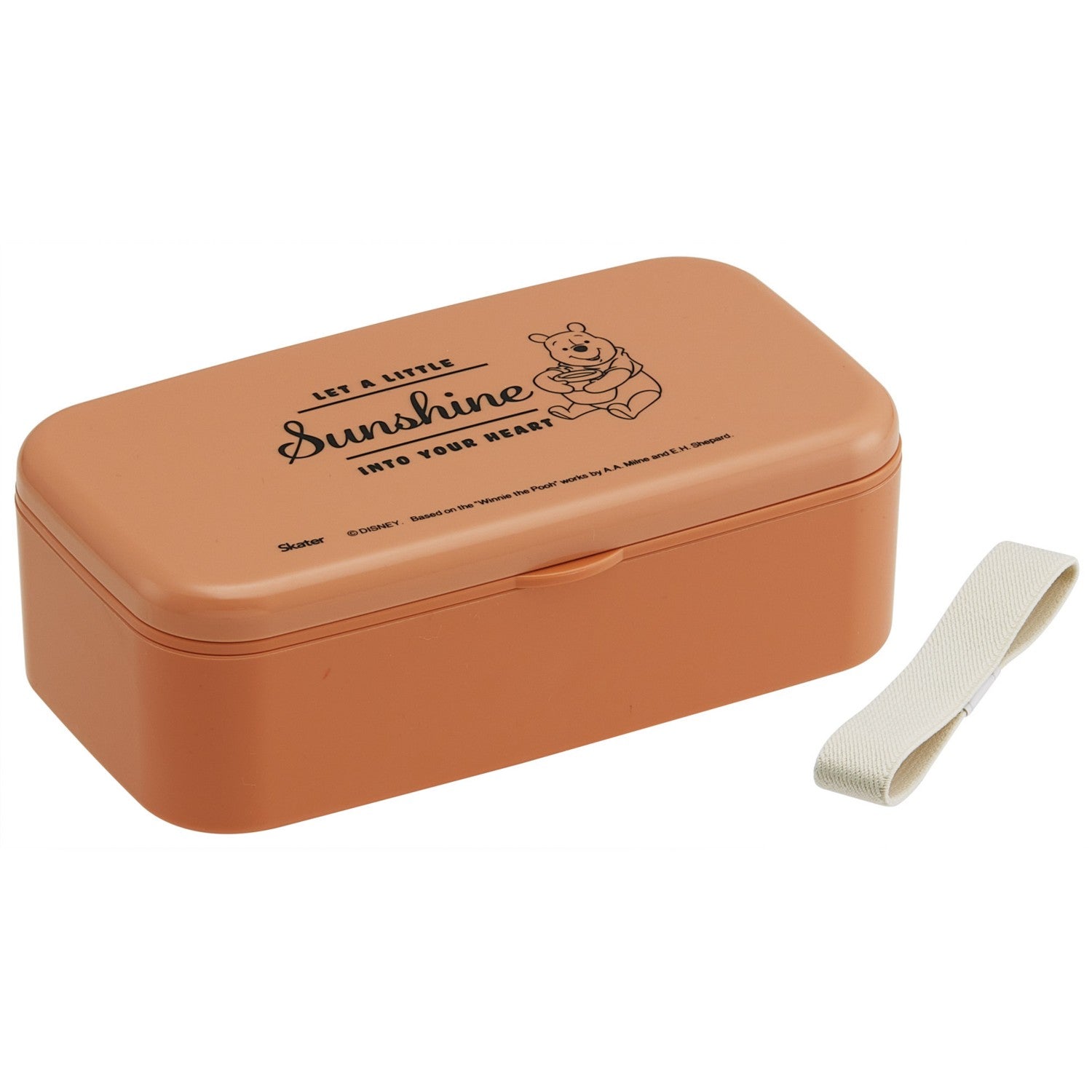 Skater Lunch Box with Chopsticks Winnie the Pooh/PLB6HB_686986