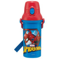 Skater Antibacterial Direct Drinking Plastic Bottle Spider-Man 25/PSB5SANAG_689444