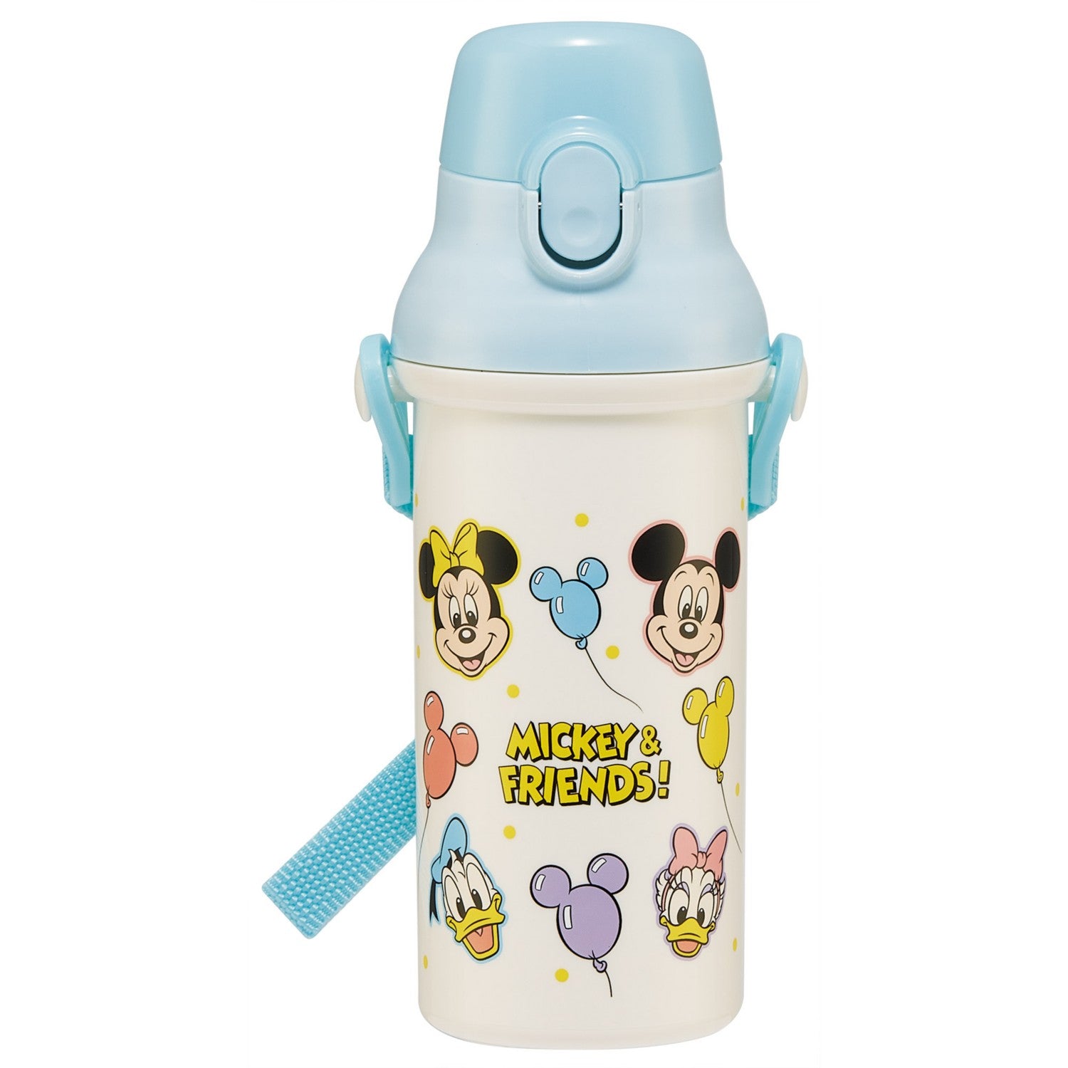 Skater Antibacterial Direct Drinking Plastic Bottle Mickey & Friends Balloon/PSB5SANAG_689581