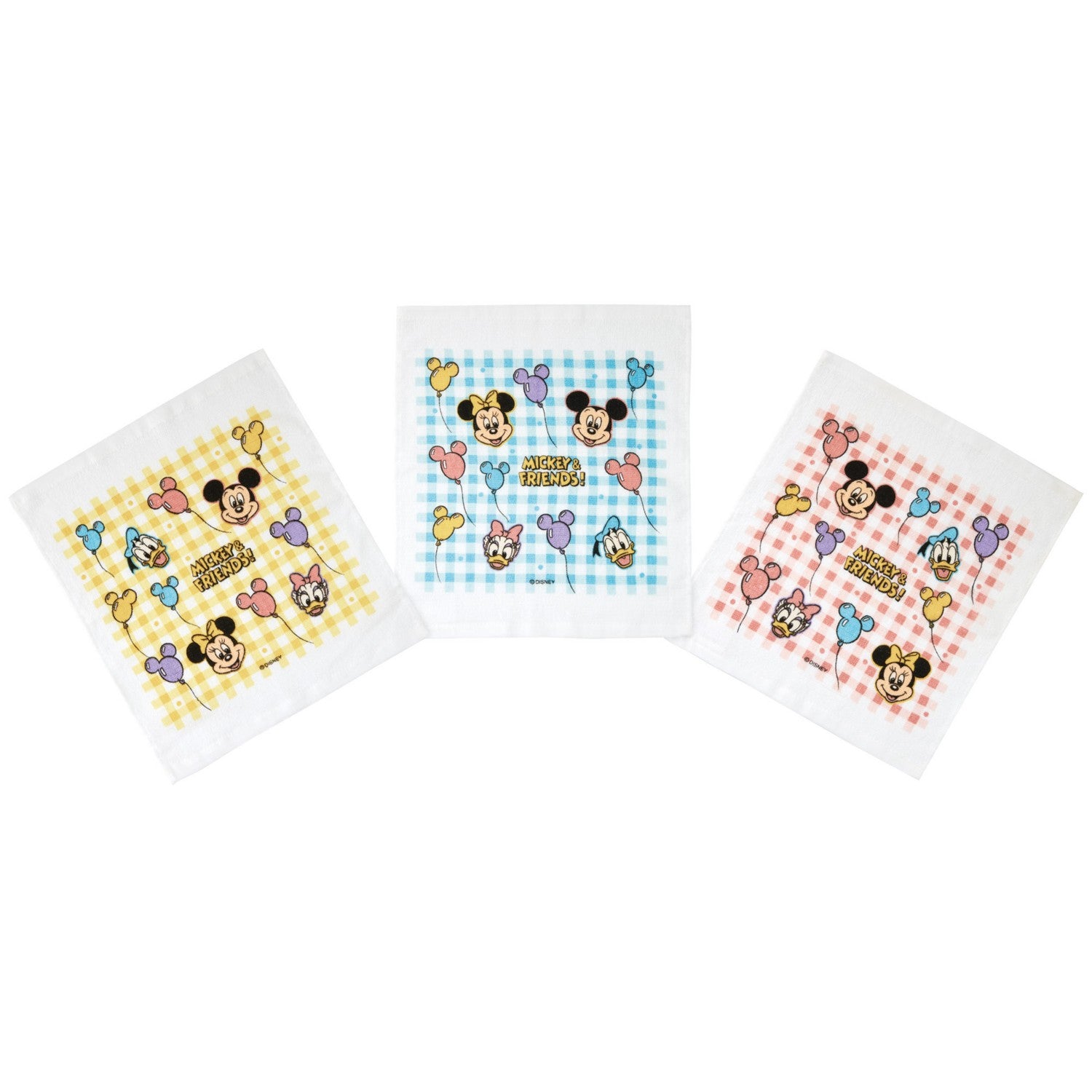 Skater towel towel (3P) Mickey & Friends balloon/OAC1T_689604