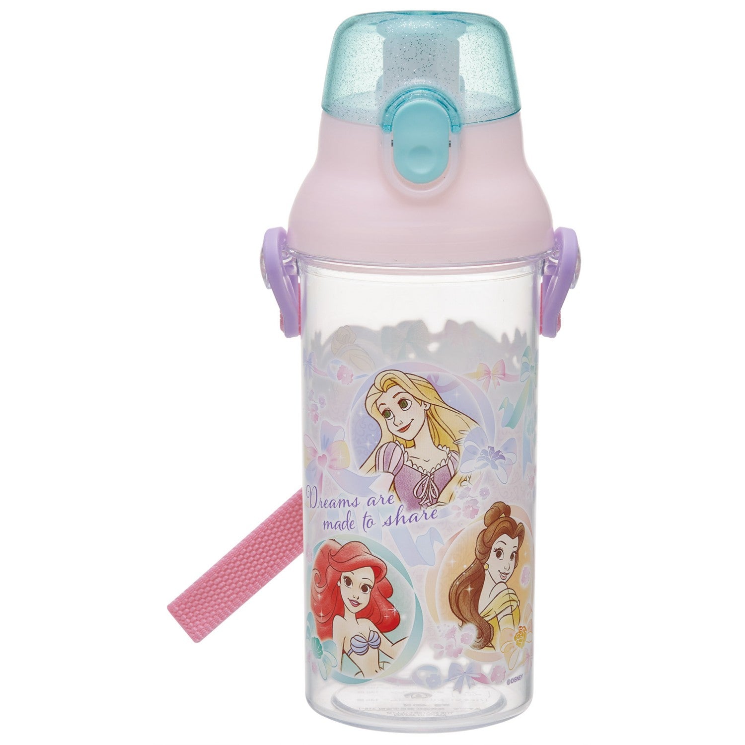 Skater Dishwasher safe plastic clear bottle Princess 25/PSB5TR_690068