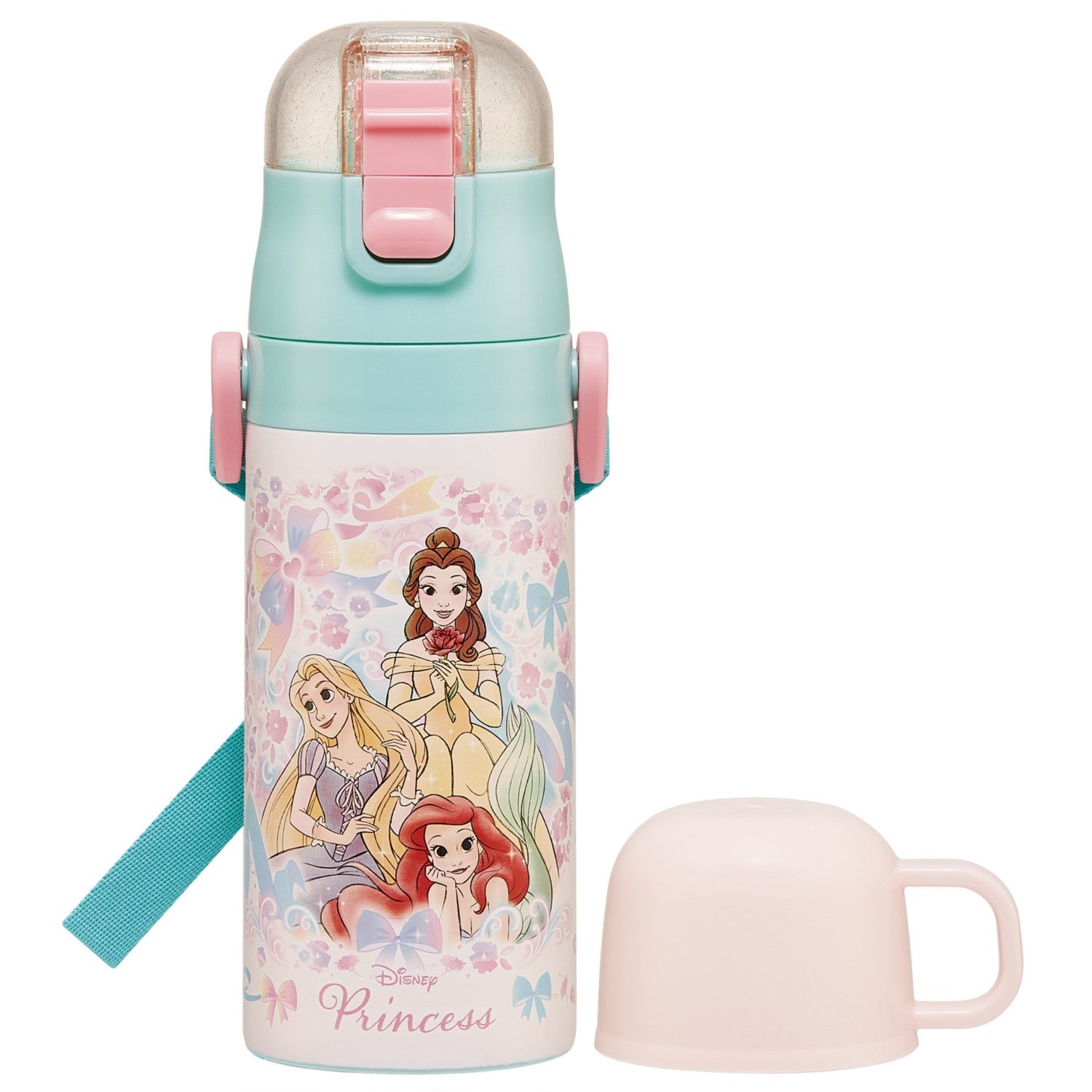 Children's Cup Drinking Straw Drinking 2WAY Stainless Steel Bottle Princess 25/SKCP3_690105/Skater