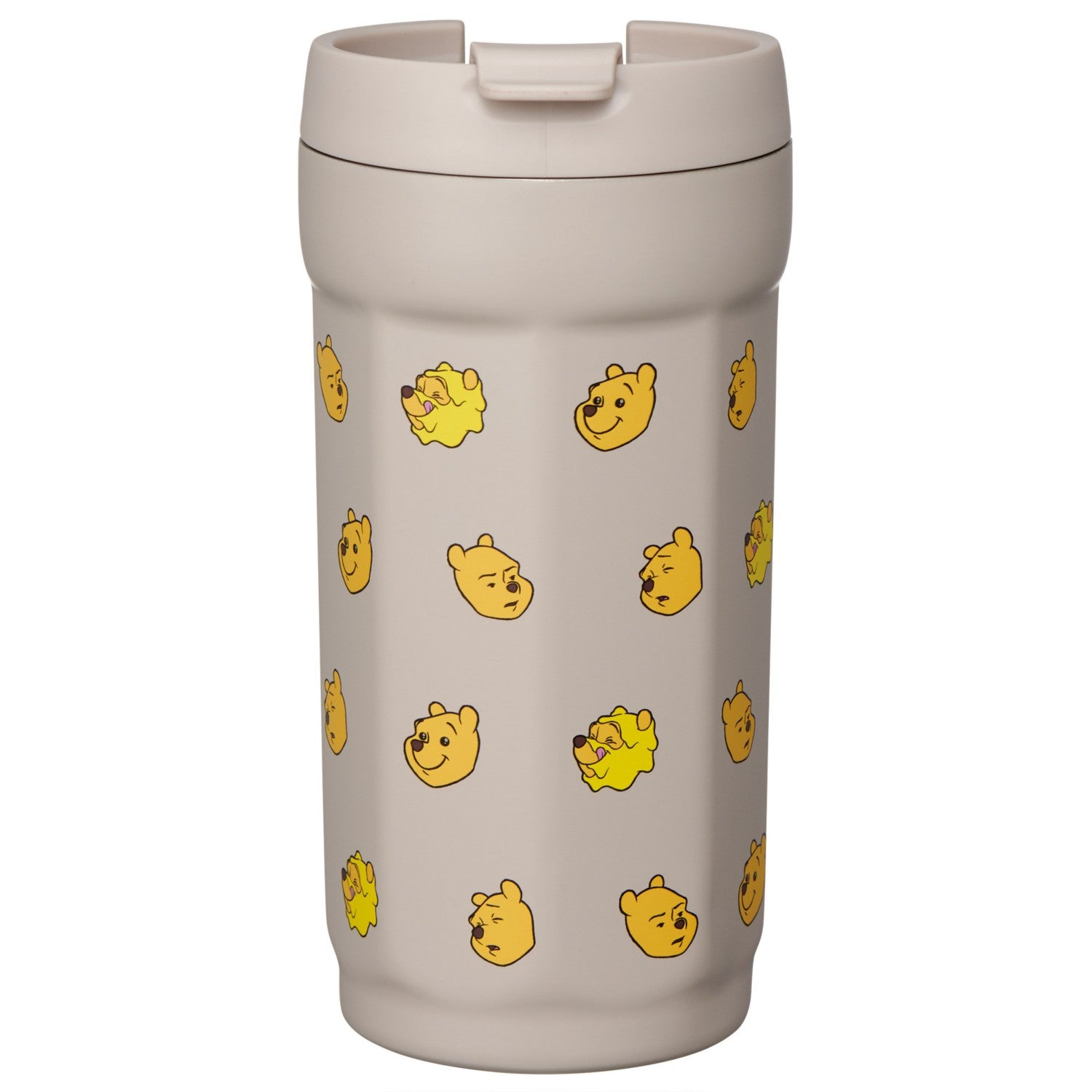Octagonal stainless steel tumbler Winnie the Pooh Funny Face/SMVO4_693779/Skater