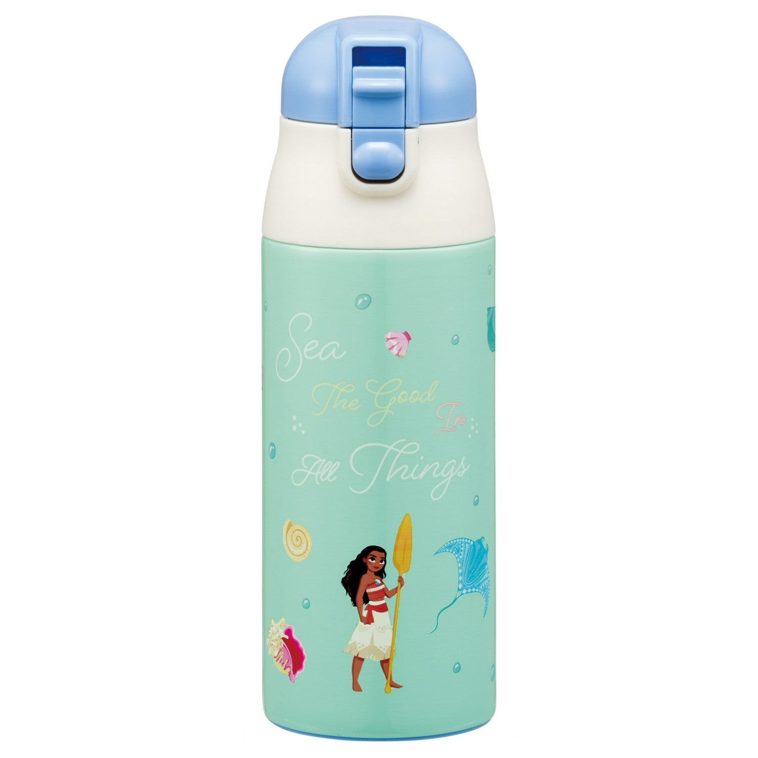 Ultra-lightweight one-push stainless steel mug bottle Moana/SDPC4_697500/Skater