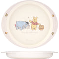 Skater Melamine Lunch Plate Bamboo Fiber Dish 350ml Dishwasher Safe Winnie the Pooh M36B_70597