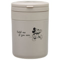 Thermal/Cold Soup Jar 300ml with Folding Handle Mickey Mouse Simple Logo Skat...