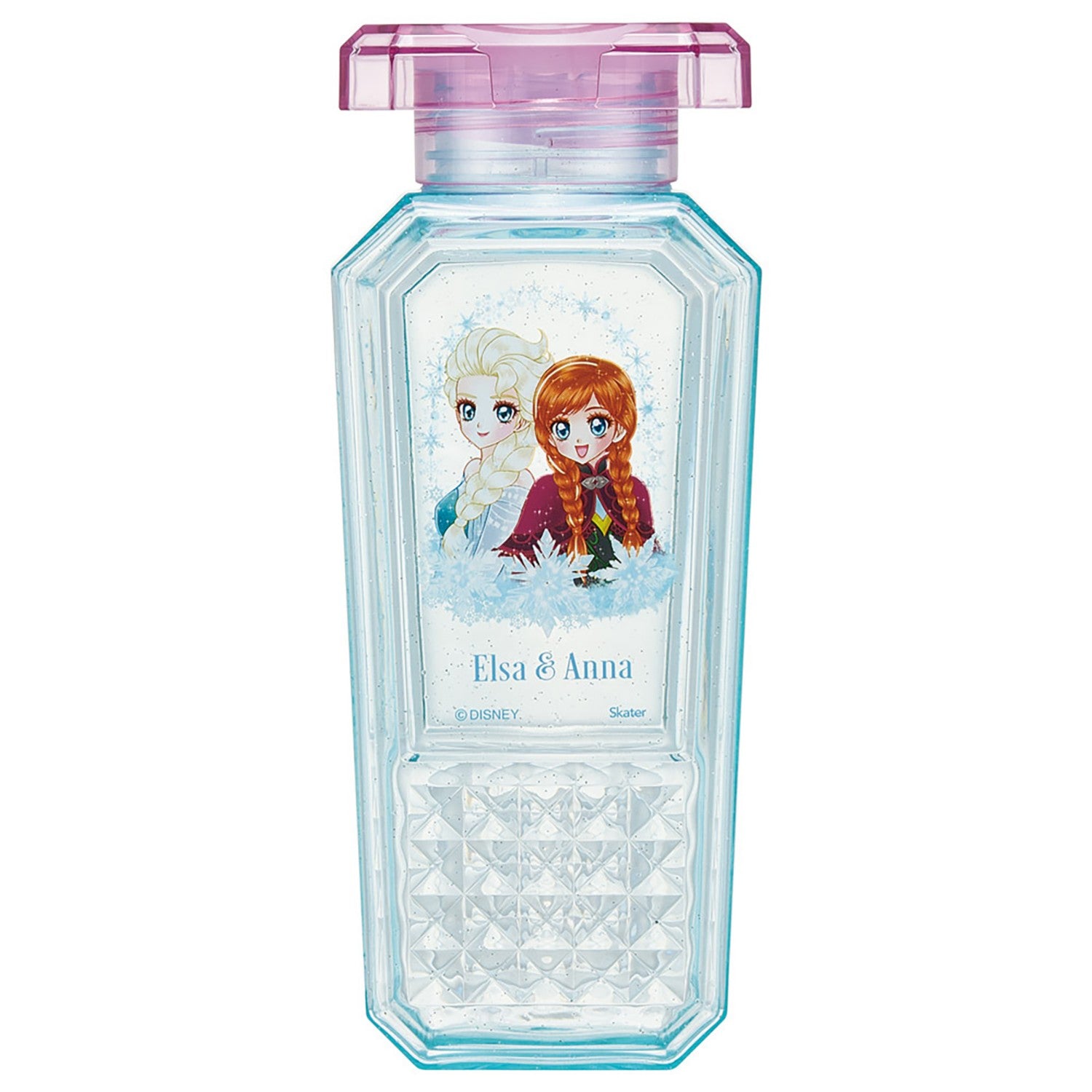 Skater Perfume Bottle Style Water Bottle Direct Drinking Water Bottle with Slit 530ml Frozen x Shoko Nakagawa Girl PDFB5-70947