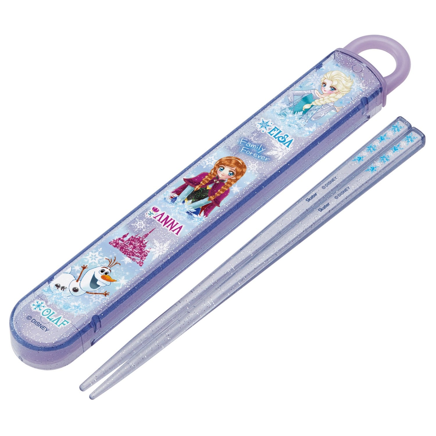 Antibacterial dishwasher safe chopsticks box set Frozen x Shoko Nakagawa/ABS2AMAG_709531 Skater