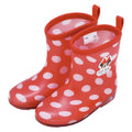 Skater Rain Boots Shoes Rain Boots 17cm Children's Reflective Tape Included Minnie Mouse Impersonation RIBT17_71030