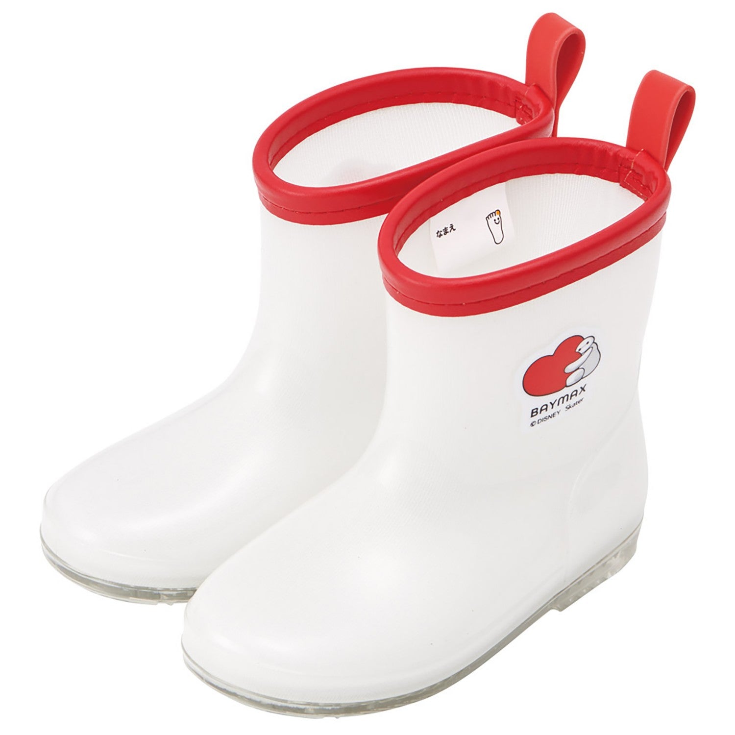 Skater Rain Boots Shoes Boots 15cm for Children with Reflective Tape Baymax Impersonation RIBT15_71031