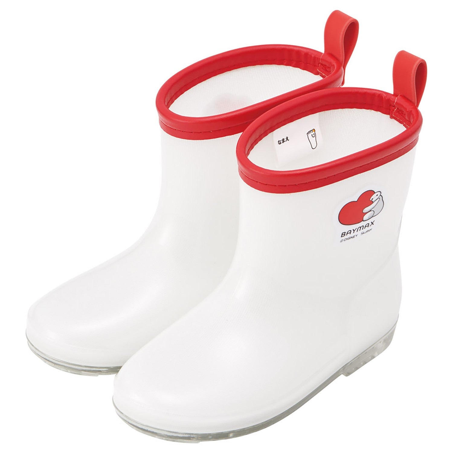 Skater Rain Boots Shoes Boots 16cm for Children with Reflective Tape Baymax Dress-up RIBT16_71032