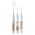 Skater Toothbrush for Kindergarten Children 3-5 Years Soft Clear 3 Pieces Zootopia Patch TBCR5T_71074