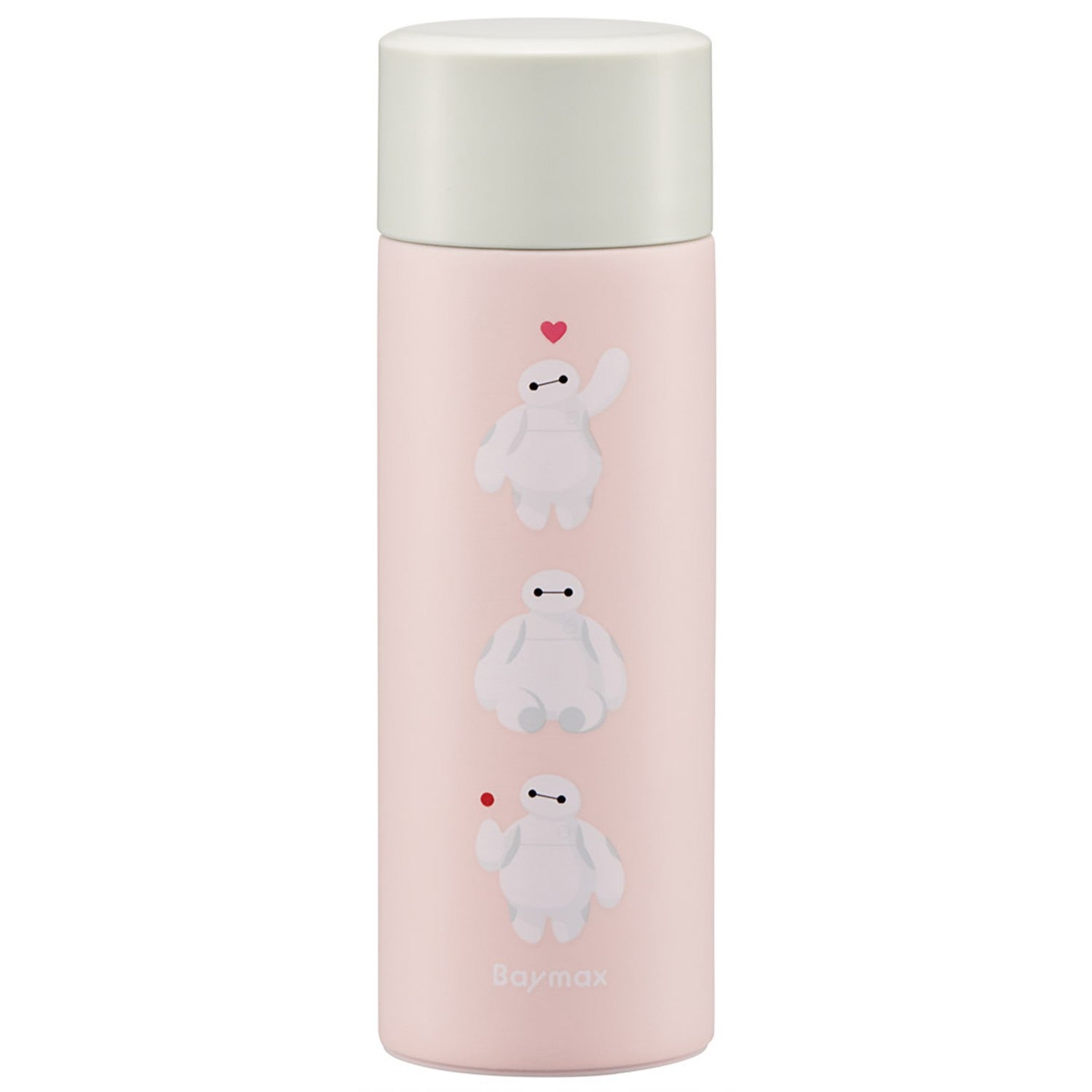 Skater Mug Bottle, Mini Stainless Steel Bottle, Water Bottle, Direct Drinking, Mobile Mug, 120ml, Small Capacity, Heat Retention, Cold Retention, Vacuum Double Structure, Baymax Sweet Skater_SMBC1B_71616